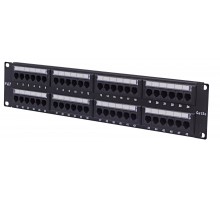 ПАТЧ-ПАНЕЛЬ 19", 48 ПОРТОВ RJ-45 2U