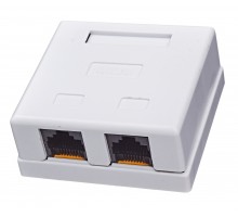 РОЗЕТКА КОМПЬЮТЕРНАЯ 2ХRJ-45 8P8C