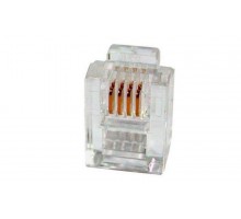 ВИЛКА RJ-11 6P4C ДЛЯ КАБЕЛЯ UTP